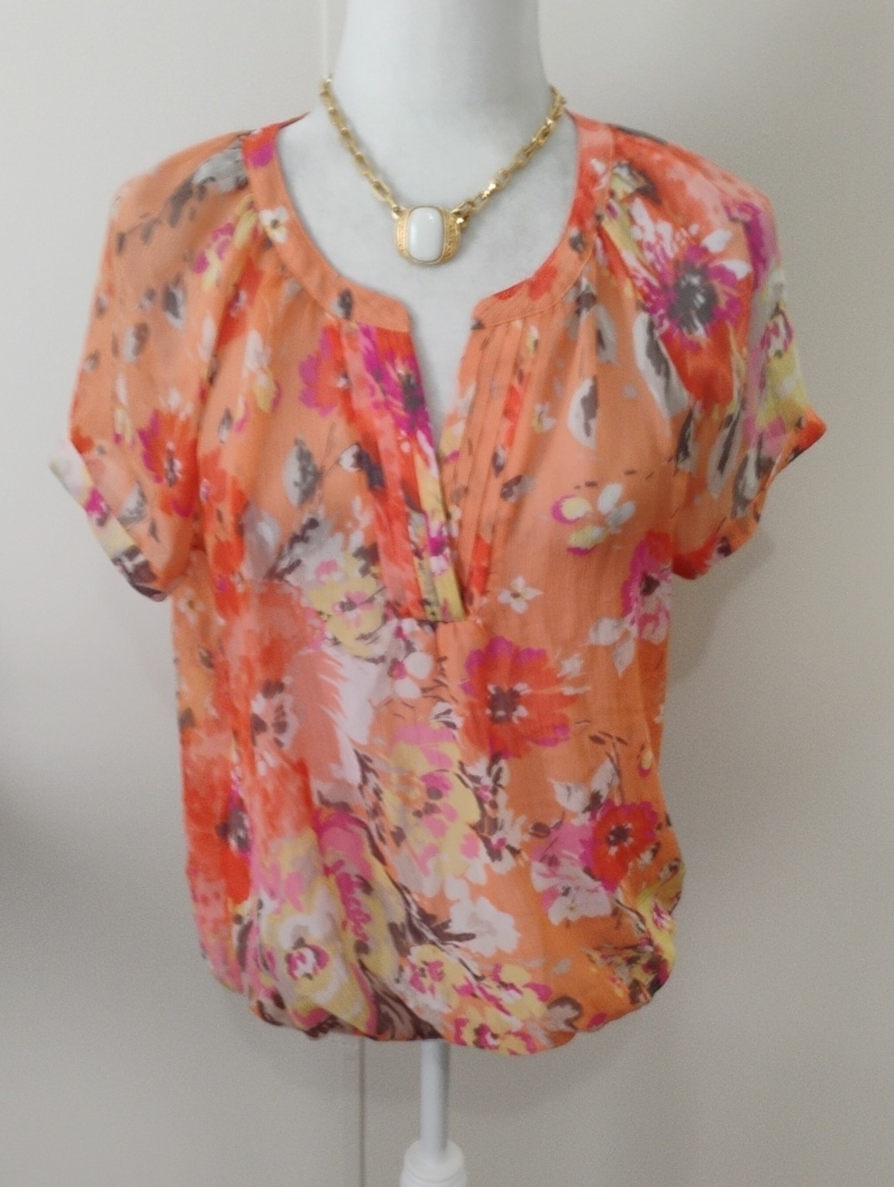 Great Fall Colors St.Johns Bay Blouse